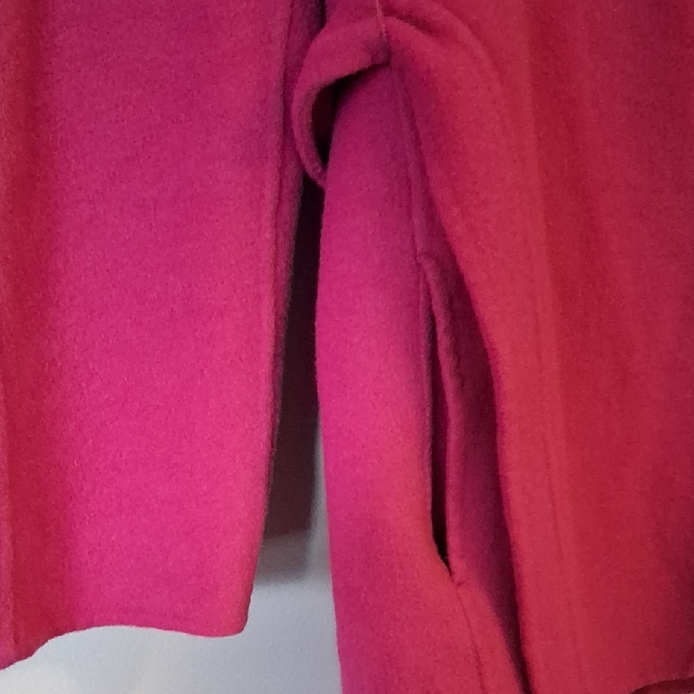 Women's Pink Belted Coat - Picture 2 of 3